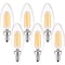Luxrite B11 LED Light Bulbs 5W (60W Equivalent) 550LM 3000K Soft White Dimmable E12 Candelabra Base 6-Pack LR21594-6PK - alternate 1